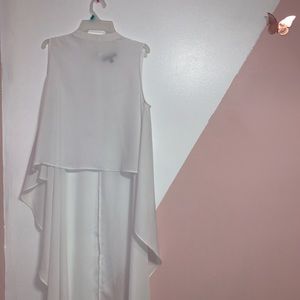 white long top🤍
